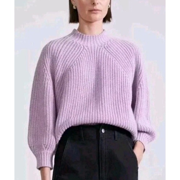 Apiece Apart Sweaters - Apiece Apart Eco Nueva Merel Ribbed Knit Sweater Women S Organic Cotton Cashmere